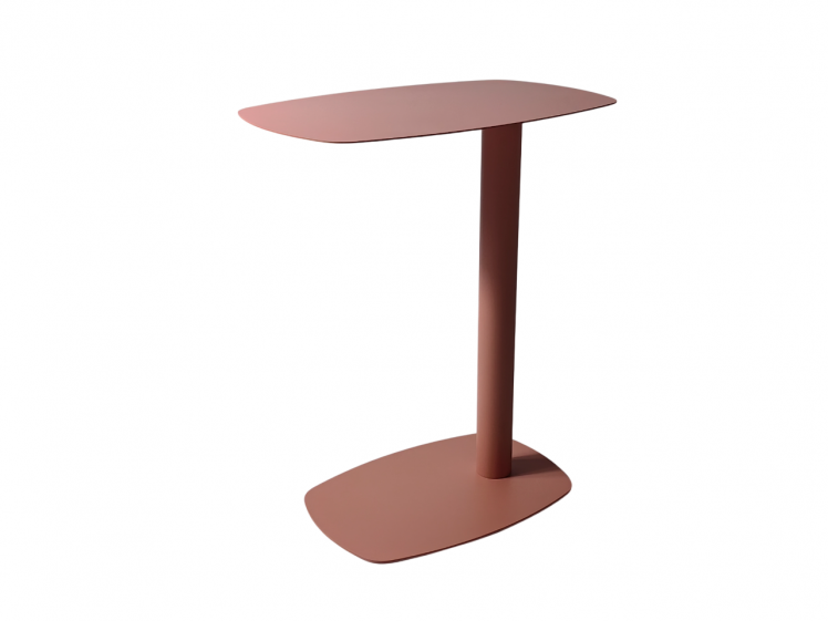 Журнальный столик Eanna S металл коралловый_2