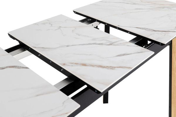 Стол раздвижной Combi Ceramic 120-150 Automatic Natur//Light marble_11
