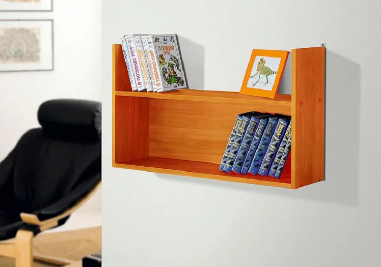 Полка для книг (Вишня Оксфорд)_0