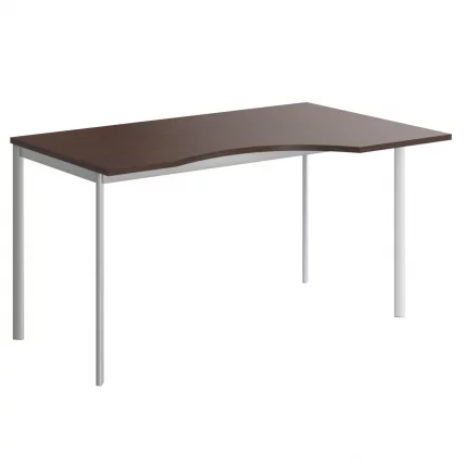 Стол эргономичный IMAGO-S CA-2S(L/R) венге магия алюминий_0