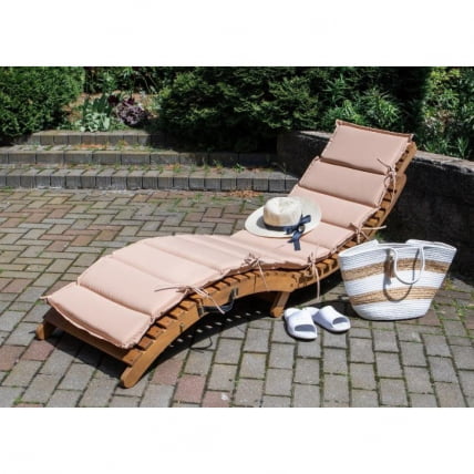 Шезлонг-лежак AFM-803A Beige_0