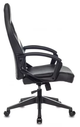 Геймерское кресло Бюрократ ZOMBIE DRIVER Черный-белый_12