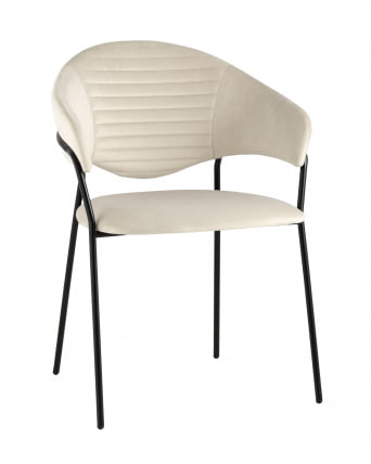 Стул Алексис велюр Бежевый_0