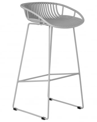 Стул барный ДОБРИН ФРАНК (светло-серый) / DOBRIN FRANK_1