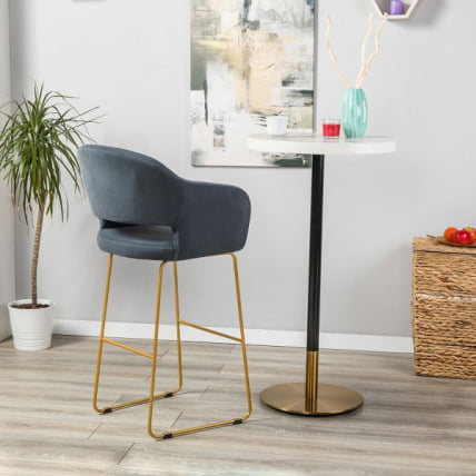 Кресло Бар Oscar Б Diag grey/Линк золото_7