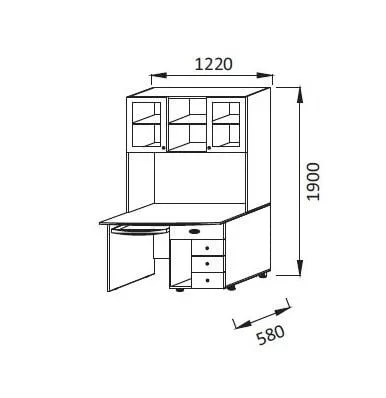 Стол ПМ-1 Юниор-6 (универсальный)_7