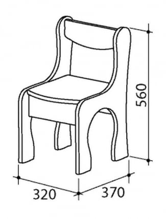 Столик и стульчик Морячок Дуб млечный / Розовый_2