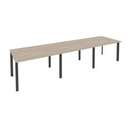 Стол переговорный (3 столешницы) ONIX O.MP-PRG-3.2 Дуб Аттик/Антрацит_0