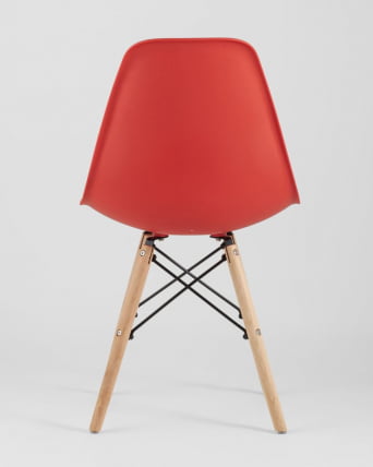 Стул Еамес Стйле ДСВ красный (разборный каркас) / Eames Style DSW_6