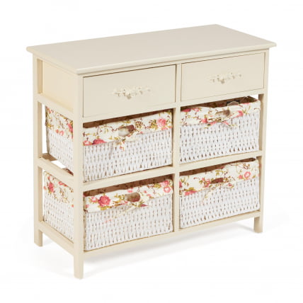 Комод с 2 ящиками Secret De Maison BANC ( mod. 4312 ) Слоновая кость_0