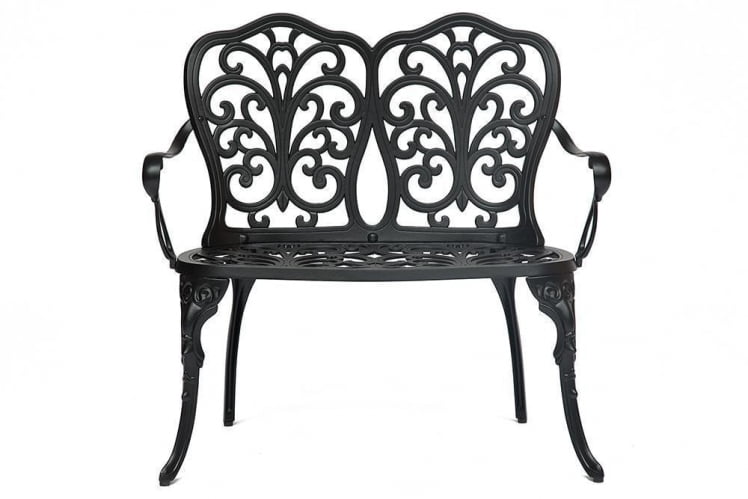 Скамья Secret De Maison Symphonie сплав металла/алюминий, 95х56х92см, черный_2