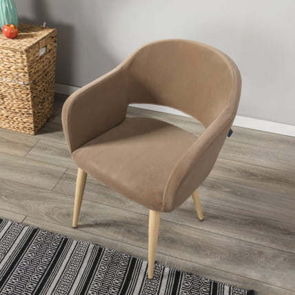 Кресло Oscar Diag beige/нат.дуб_4