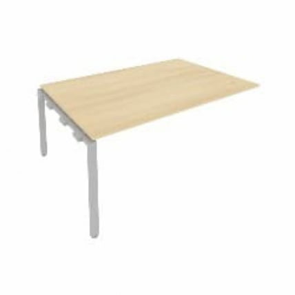 Проходной наборный элемент переговорного стола Metal System Б.ППРГ-5 Акация/Серый_0