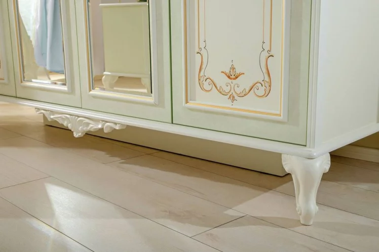 Комплект мебели для детской Луиза №2 Алебастр Шампань_6