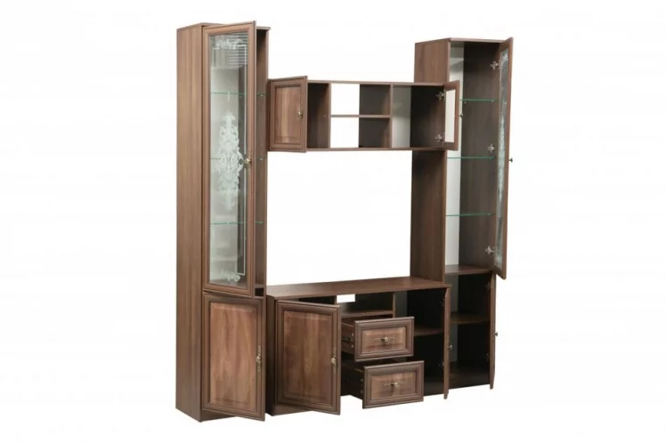 Шкаф комбинированный Габриэлла 06.87 Дуб кальяри Дуб коньяк_1