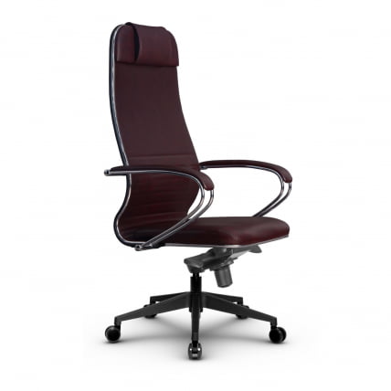 Кресло руководителя Metta L 1m 38K2K Комплект 4 Темно-бордовое_1