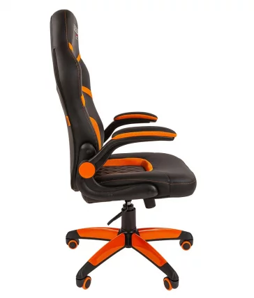 Кресло геймерское CHAIRMAN GAME 18 Черный Оранжевый_2
