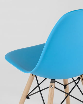 Стул Еамес Стйле ДСВ бирюзовый (разборный каркас) / Eames Style DSW_8