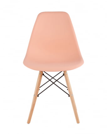 Стул Еамес Стйле ДСВ персиковый (разборный каркас) / Eames Style DSW_1