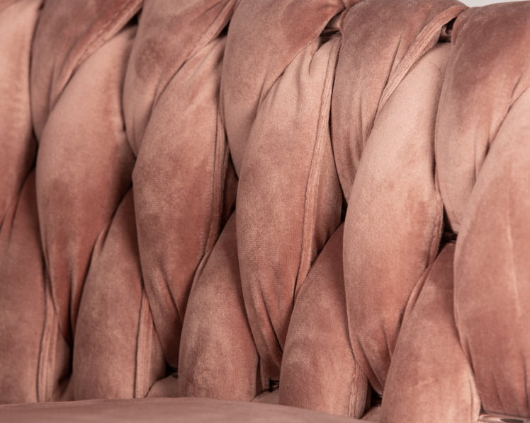 Стул барный DOBRIN MARCEL Пудрово-розовый велюр MJ9-32_7