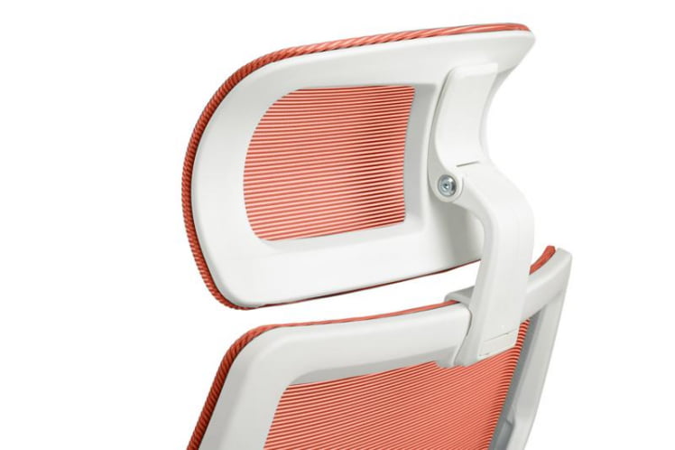 Кресло Оливер РCХ В-203АC Белый пластик/Оранжевый / Oliver RCH W-203AC_5