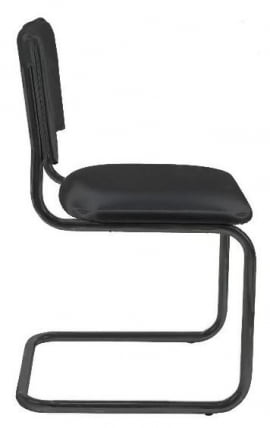 Стул Сильвия 01S Черный/Металл Черный_1