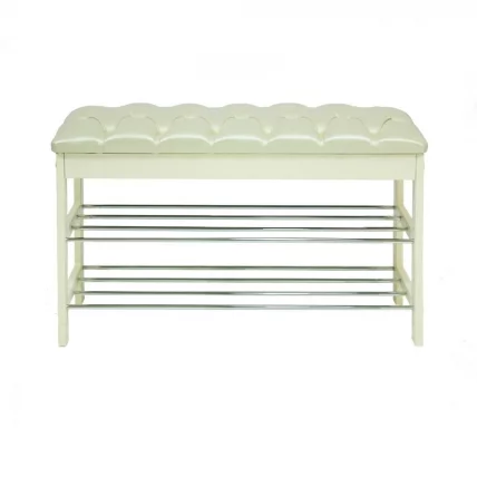 Банкетка Грейс Молочный дуб Белый_1