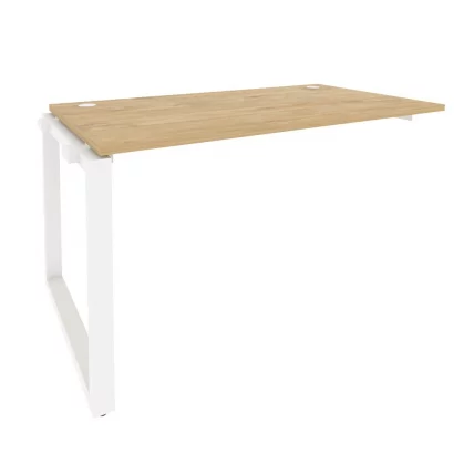 Наборный элемент рабочей станции на О-образном м/к ONIX O.MO-1.NRS-3.8 Тиквуд Светлый/Белый_0