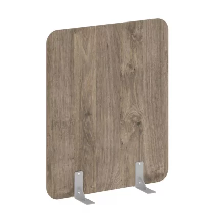 Перегородки на металлических опорах на фетровых подпятниках R-line DP.F-100-120 Тиквуд Темный_0