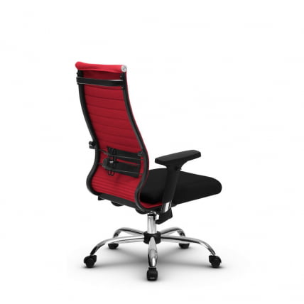Кресло офисное МЕТТА B 2b 19/2D, Основание 17833 Комплект 2 Красное Черное_2
