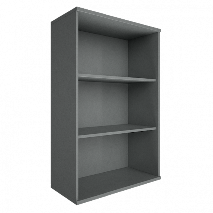 Стеллаж средний широкий Riva А.СТ-2 Венге/Металлик_0