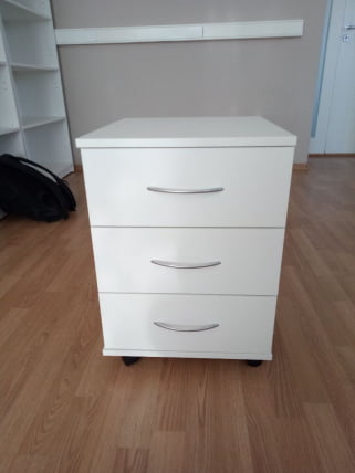 Тумба мобильная SC-3M .1 (Белый)_1