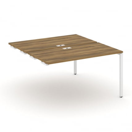 Двойной стол-приставка к опорным тумбам/шкафам CONCEPT CN.DSPR-003 Сандал Янтарный Белый_0