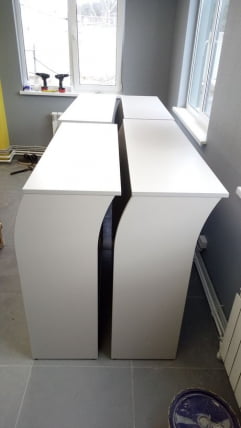 Стойка прямая 1200 Riva А.РС-2 Серый_2