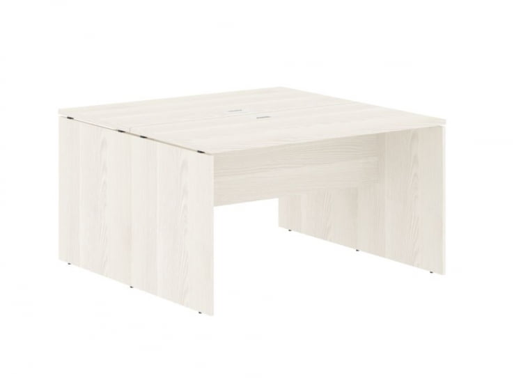 Рабочая станция EDIS ED2ST 1367 Ясень Траун Белый_0