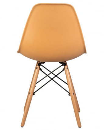 Стул обеденный DOBRIN DSW (ножки светлый бук, цвет персиковый (NX-Y-06)) 4 шт_5