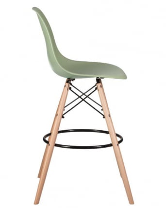 Стул барный DOBRIN DSW BAR (ножки светлый бук, цвет мятный (NX-G-09)) 2 шт_3