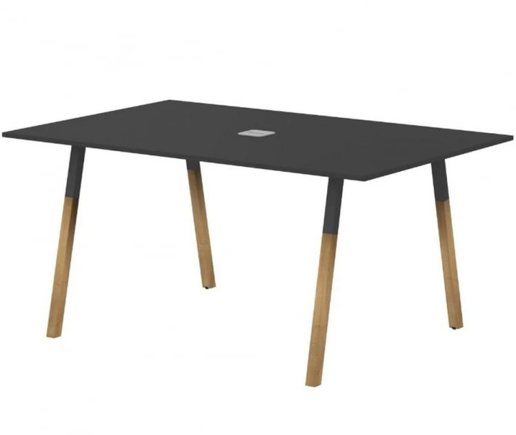 Конференц-стол Forta FSCT 1510 Черный графит Дуб Гамильтон_0