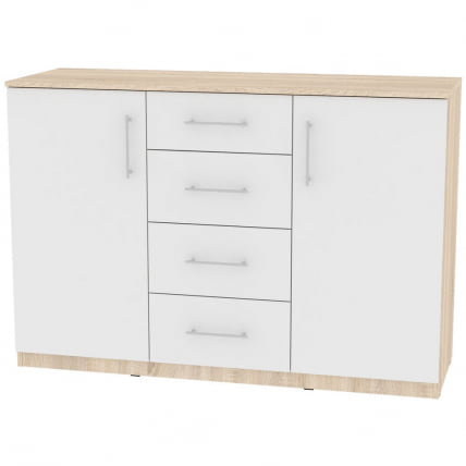 Комод K-93x135x45-1(ДСС-Белый)_0