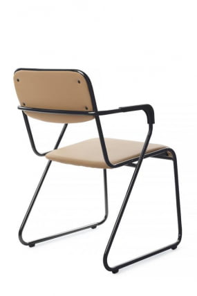 Кресло Nix Plus RCH OMKL-04B Бежевый/Металл Черный_2