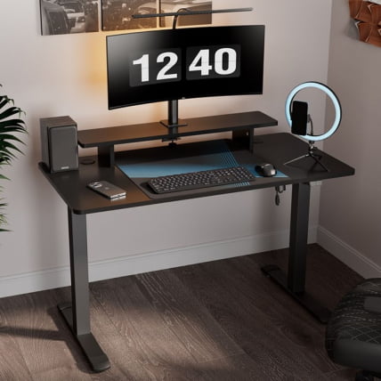 Стол для для компьютера c электрической регулировкой по высоте EUREKA ERK-SM47-B_7