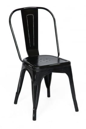 Стул LOFT CHAIR (mod. 012) / 1 шт. в упаковке металл, 45*35*85см, черный/black vintage_0