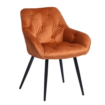 Стул Алекса велюр Терракотовый_1