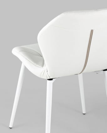 Стул Эдвин экокожа Белый_6