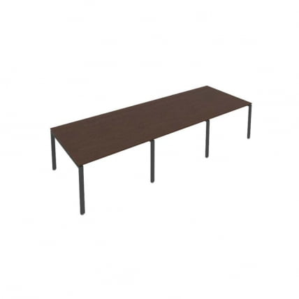 Переговорный стол (3 столешницы) Metal System Б.ПРГ-3.2 Венге/Антрацит_0