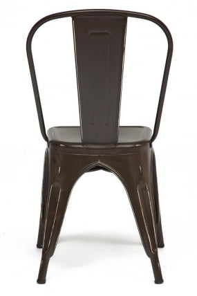 Стул LOFT CHAIR (mod. 012) / 1 шт. в упаковке металл, 45*35*85см, коричневый/brown vintage_3