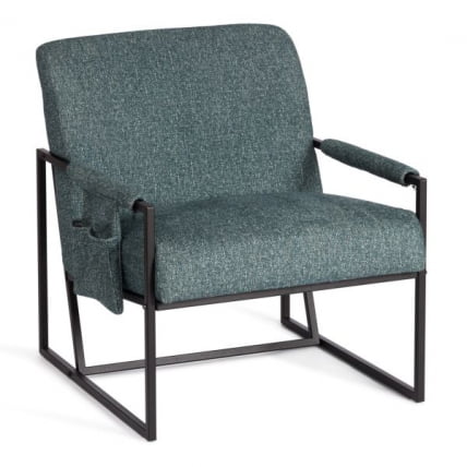 Кресло Charli LUX/Чарли Люкс велюр/букле, VT изумруд, 70х80х82 см_0