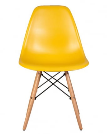 Стул обеденный DOBRIN DSW (ножки светлый бук, цвет горчичный (Y-03)) 4 шт_6