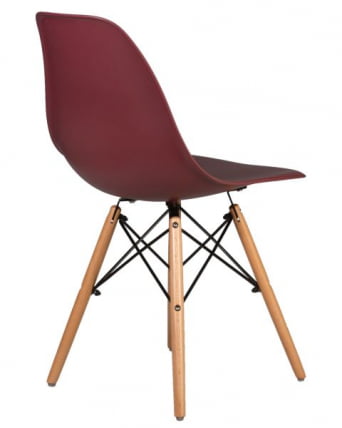 Стул обеденный DOBRIN DSW (ножки светлый бук, цвет сливовый (R-13)) 4 шт_3