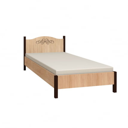 Кровать (900) ADELE 5 Дуб Сонома/Орех шоколадный(спальня)_0